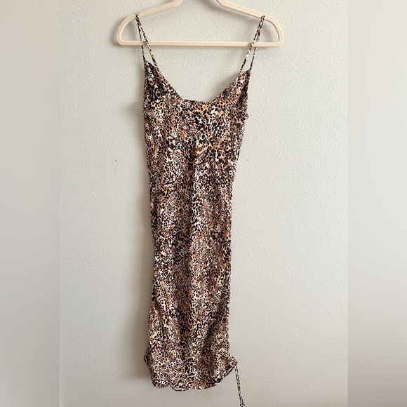 Aritzia Wilfred Only Ruched Slip Dress Size XXS - Picture 11 of 11